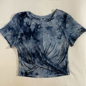 Tie dye crop top